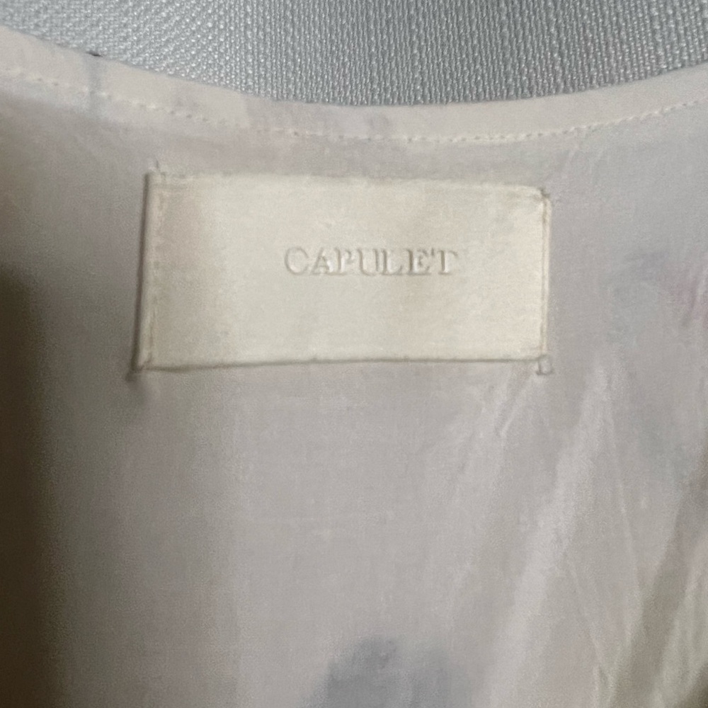 Anthropologie Capulet Floral Print Cream Camisole Top Small - Picture 5 of 10